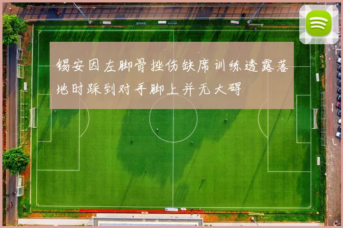 锡安因左脚骨挫伤缺席训练透露落地时踩到对手脚上并无大碍